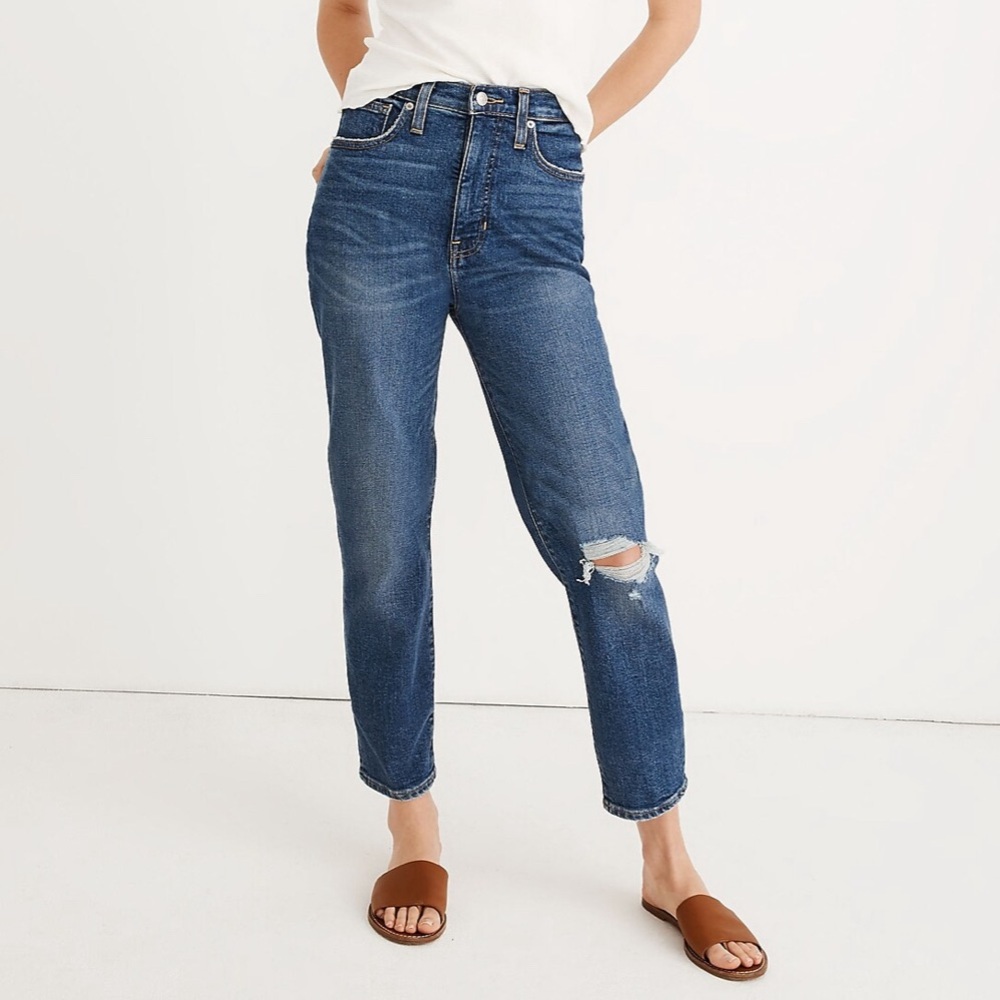 Madewell The Momjean Comfort Stretch Edition